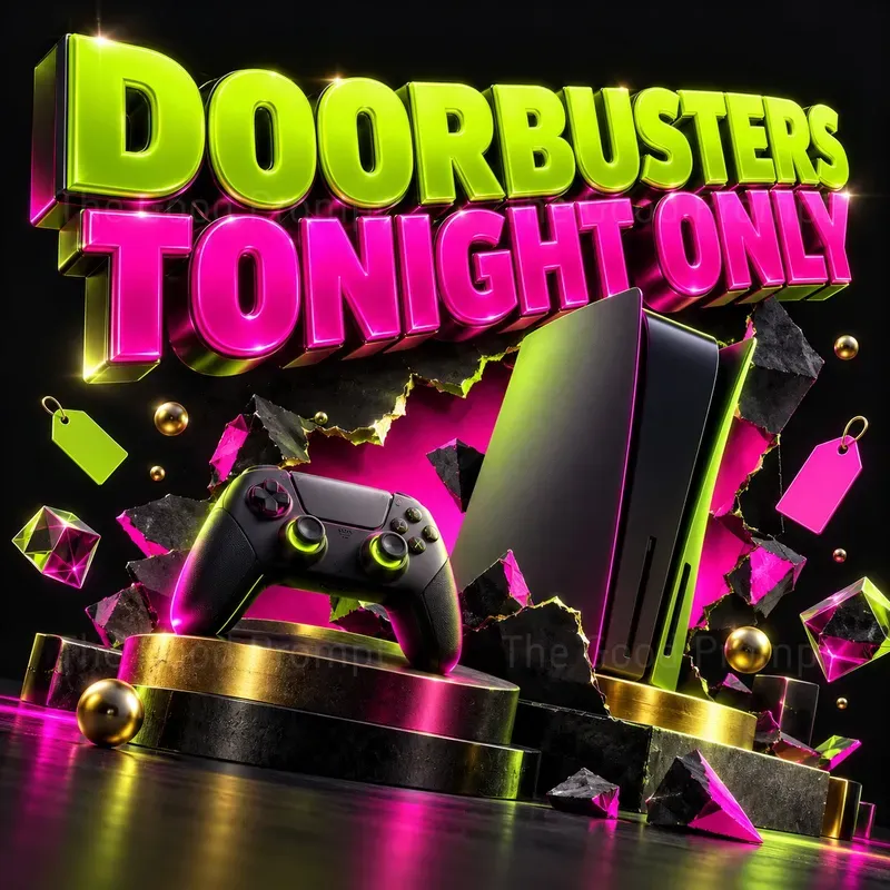 Black Friday 3D Sale Poster Generator