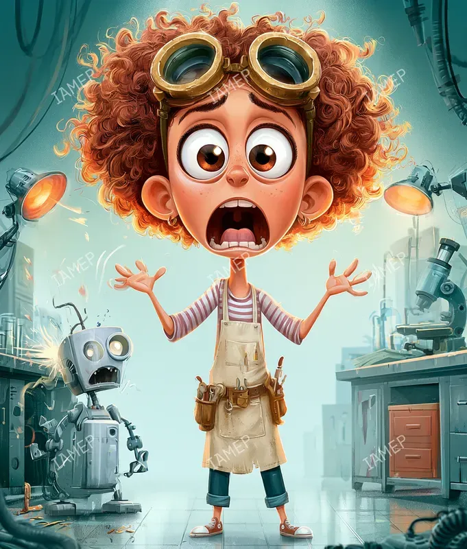 Chaotic Cartoon Characters
