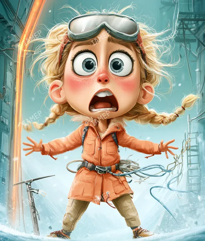 Chaotic Cartoon Characters