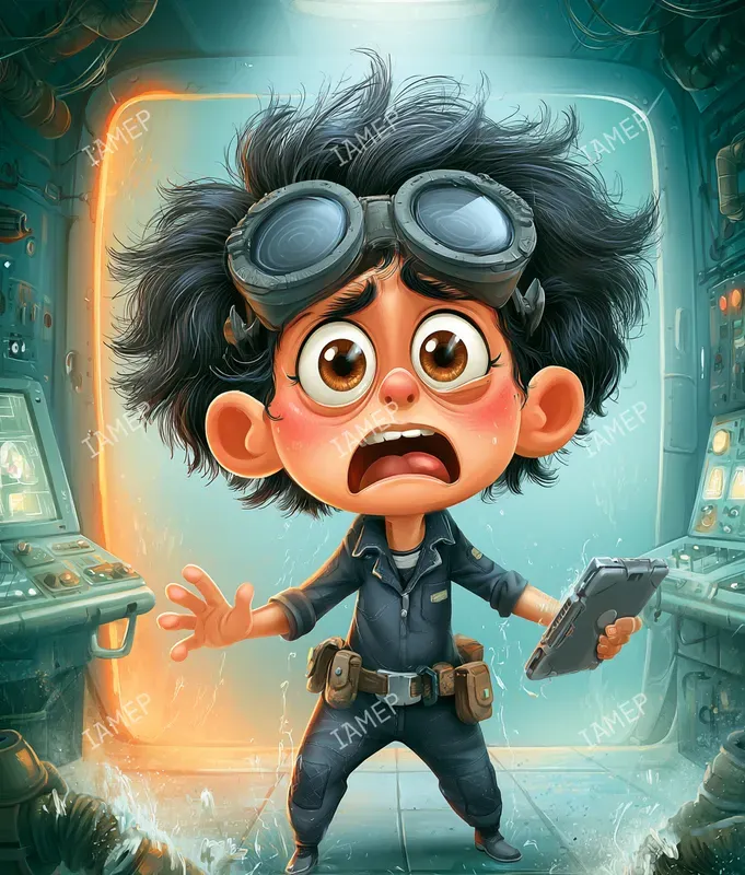 Chaotic Cartoon Characters