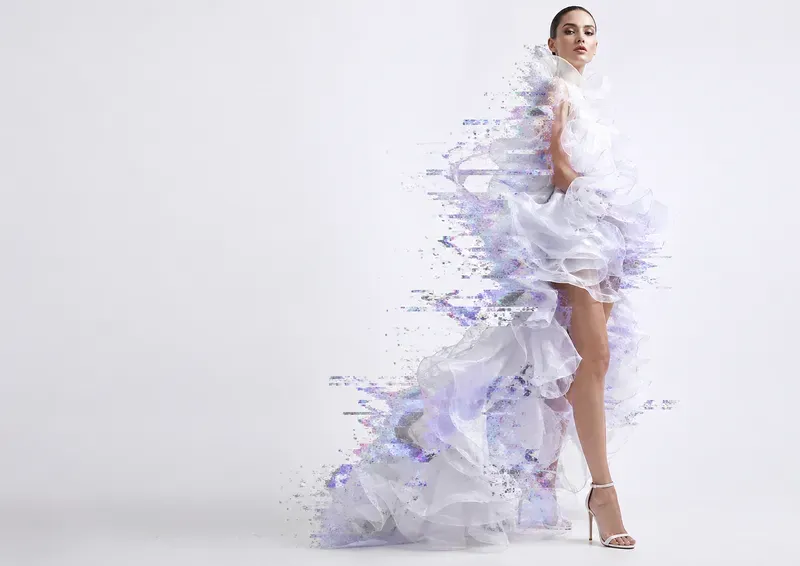 Glitch Fashion Editorial Logbooks