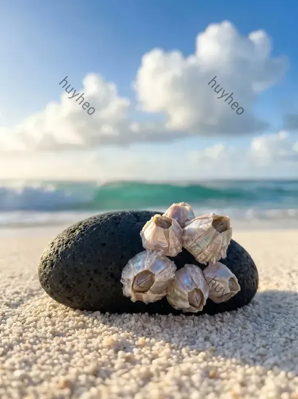 Tropical Shoreline Macro Photography