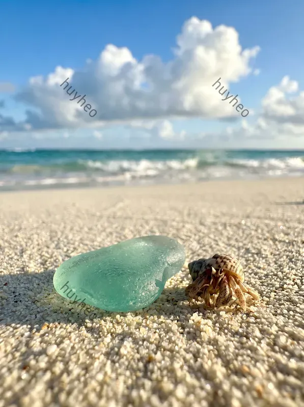 Tropical Shoreline Macro Photography