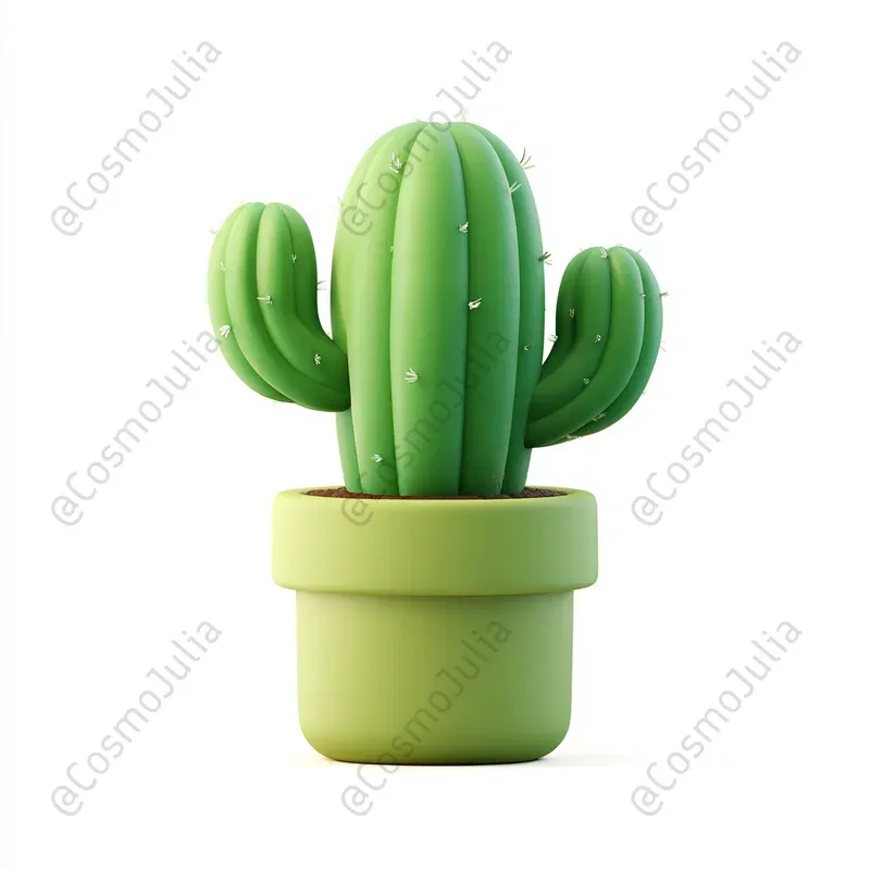 Cute 3D Cartoon Icons