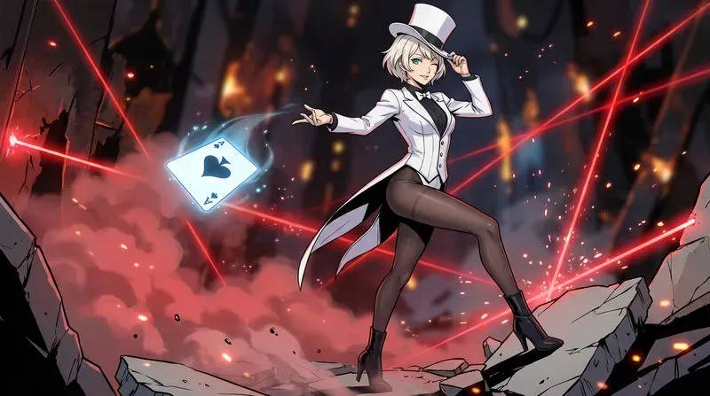 2D Female Battle Anime Portraits