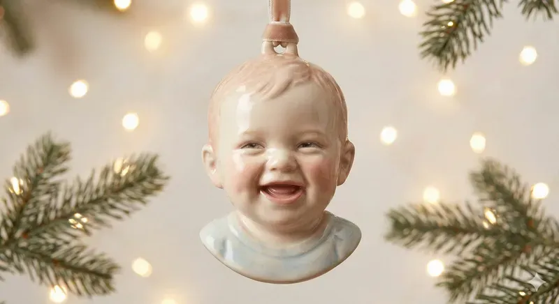 Ornament Portraits Decorative Keepsakes