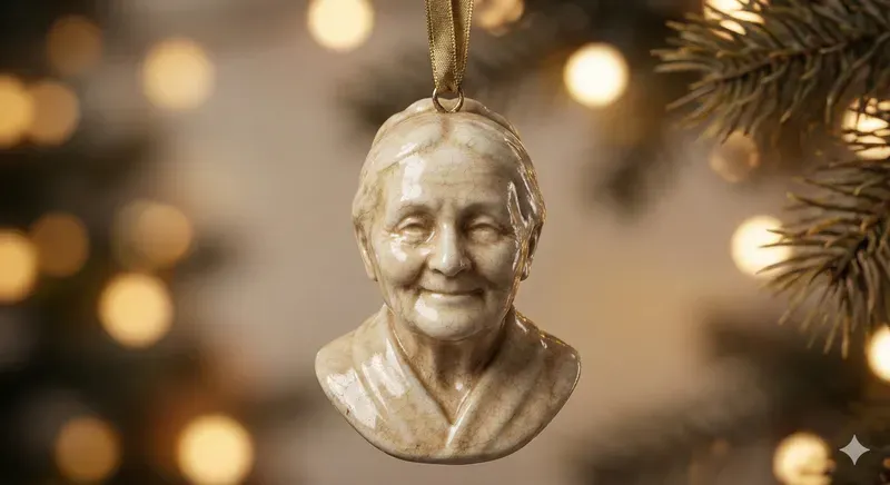 Ornament Portraits Decorative Keepsakes