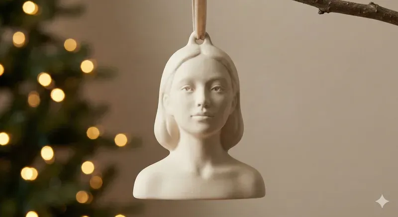 Ornament Portraits Decorative Keepsakes