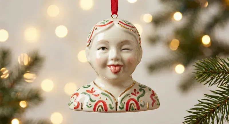 Ornament Portraits Decorative Keepsakes