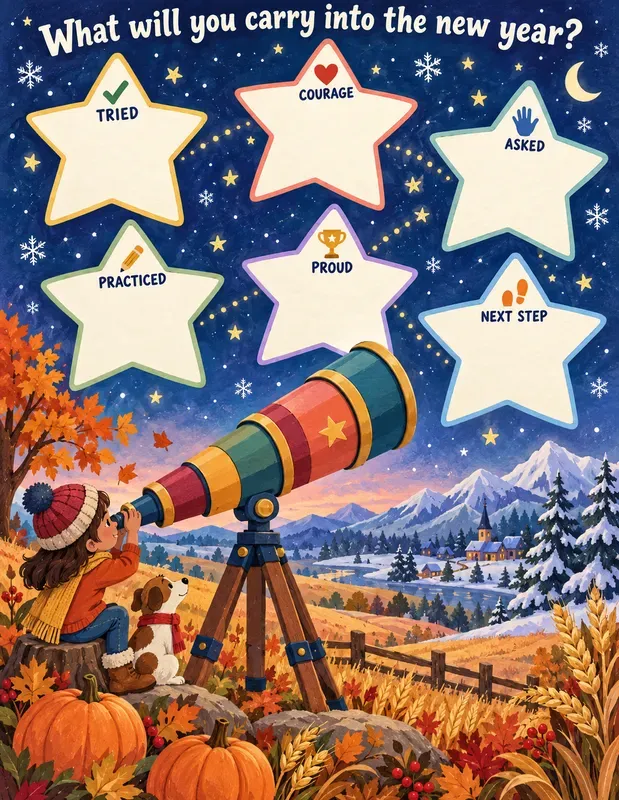 Kids Year End Reflection Adventures