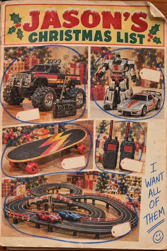 80s Christmas Wish Book Pages