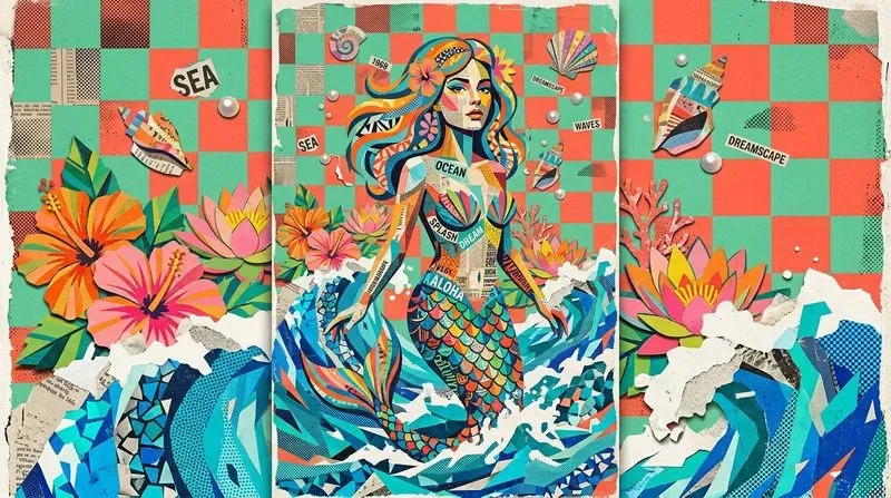 Vivid Chaos Surreal Pop Art Collages