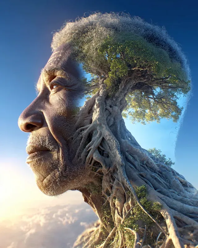 Double Exposure Portraits