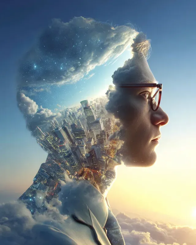 Double Exposure Portraits