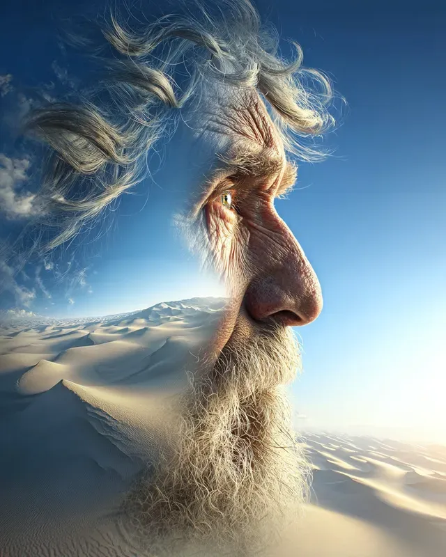 Double Exposure Portraits