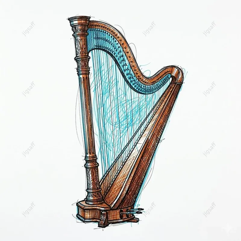 Scribble Music On Clean White
