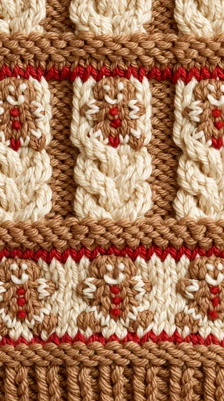 Christmas Knit Sweater Phone Wallpapers