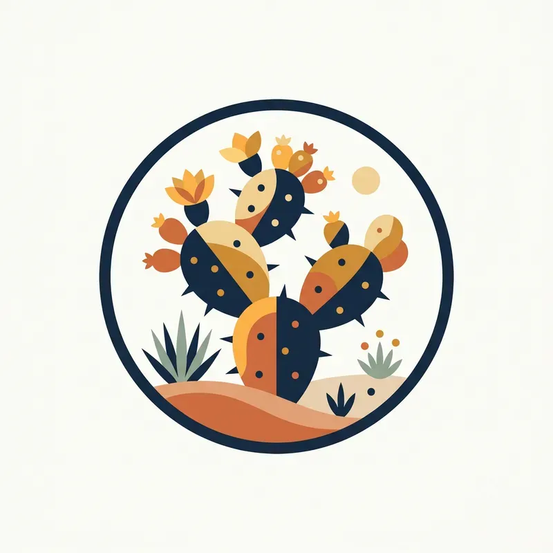 Modern Cactus Emblems