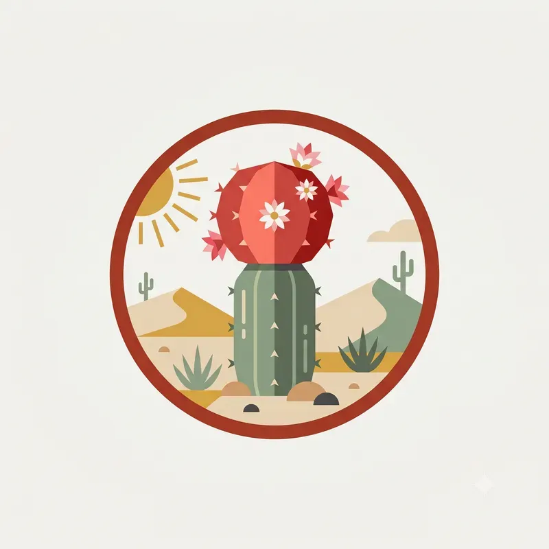 Modern Cactus Emblems