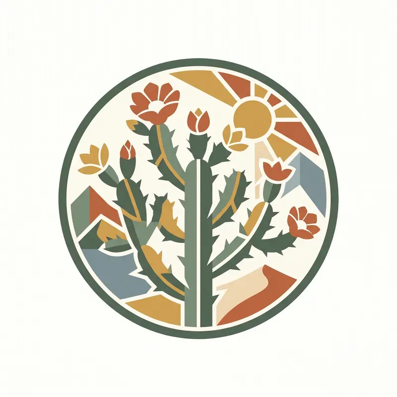 Modern Cactus Emblems