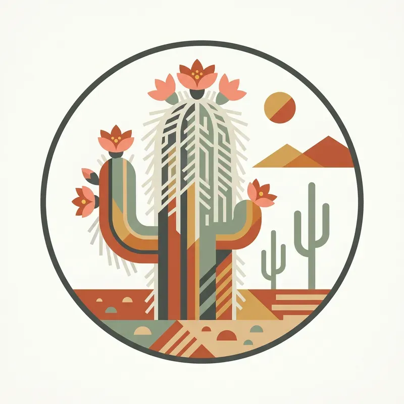 Modern Cactus Emblems