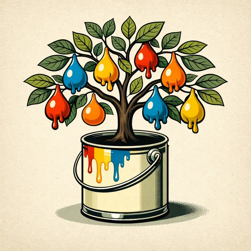 Surreal Product Botanical Poster Art