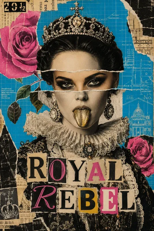 Surreal Ransom Note Collages
