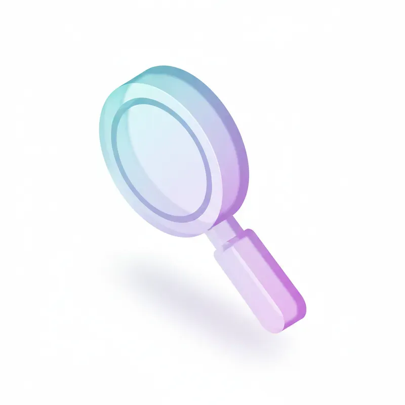 Clean 3D Frosted Glass Icons
