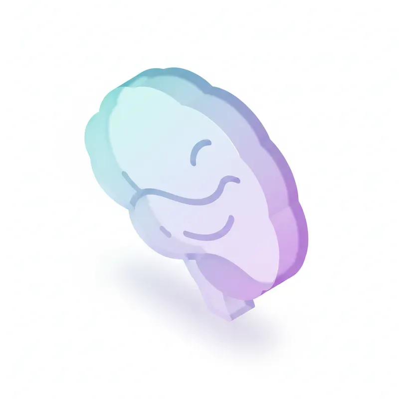 Clean 3D Frosted Glass Icons