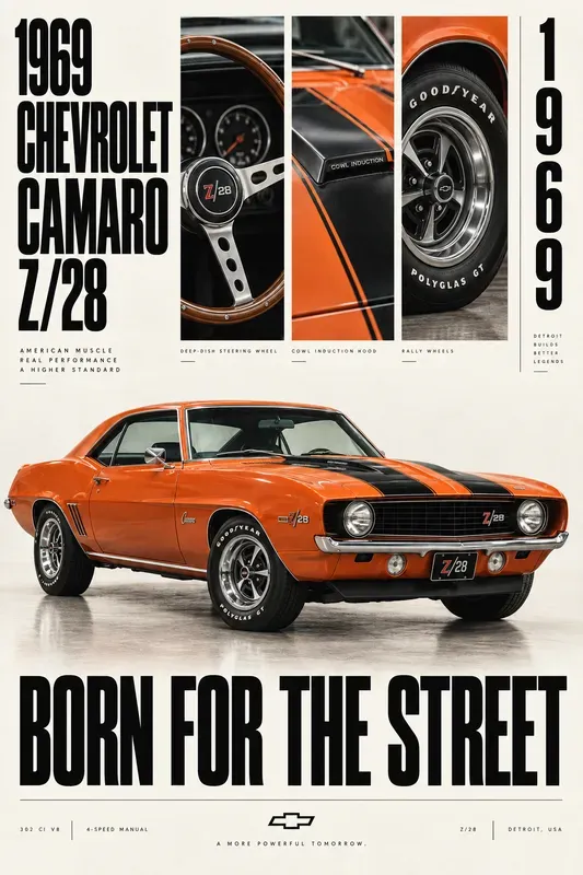 Heritage Automotive Poster Generator