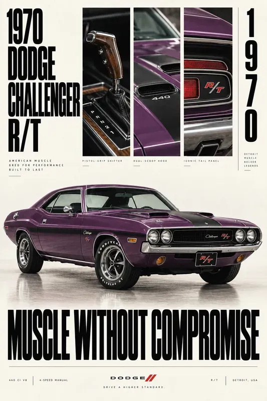 Heritage Automotive Poster Generator