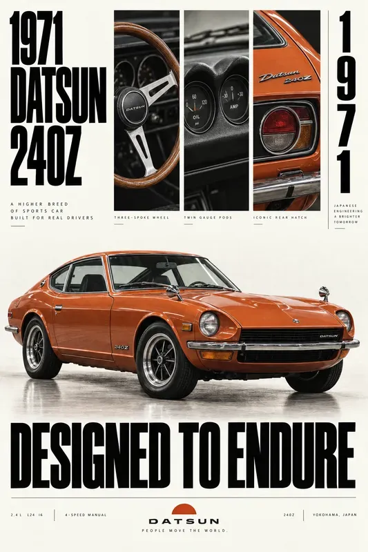 Heritage Automotive Poster Generator