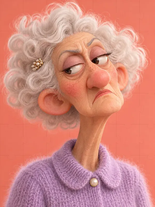 Quirky 3D Cartoon Character Portraits