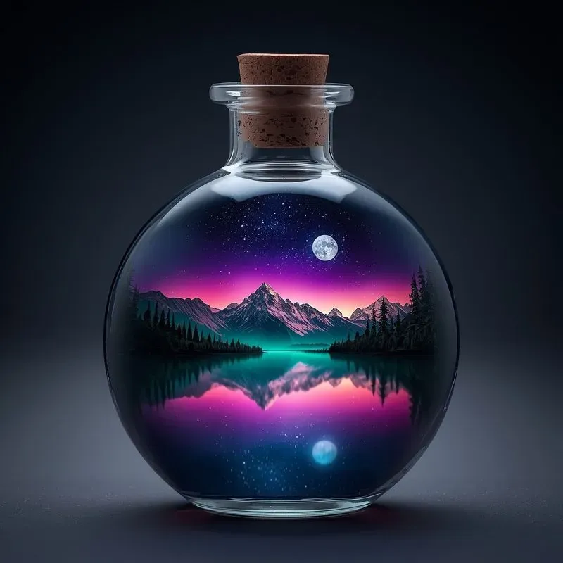 Enchanted Bottle Landscapes