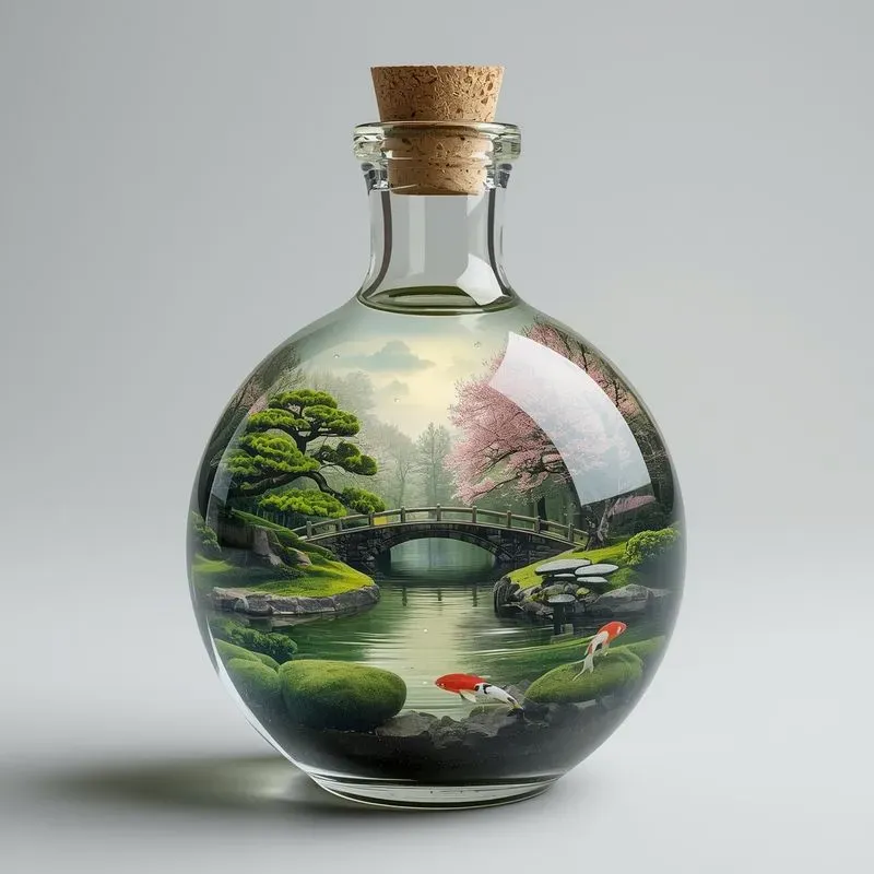 Enchanted Bottle Landscapes