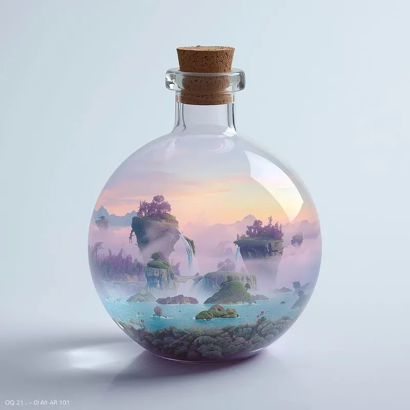 Enchanted Bottle Landscapes
