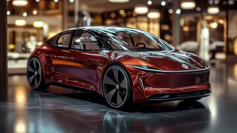 Futuristic Mini Car Advertisements