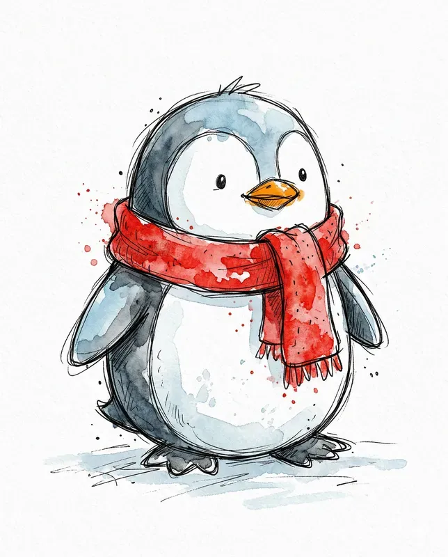 Whimsical Sketchy Storybook Clipart