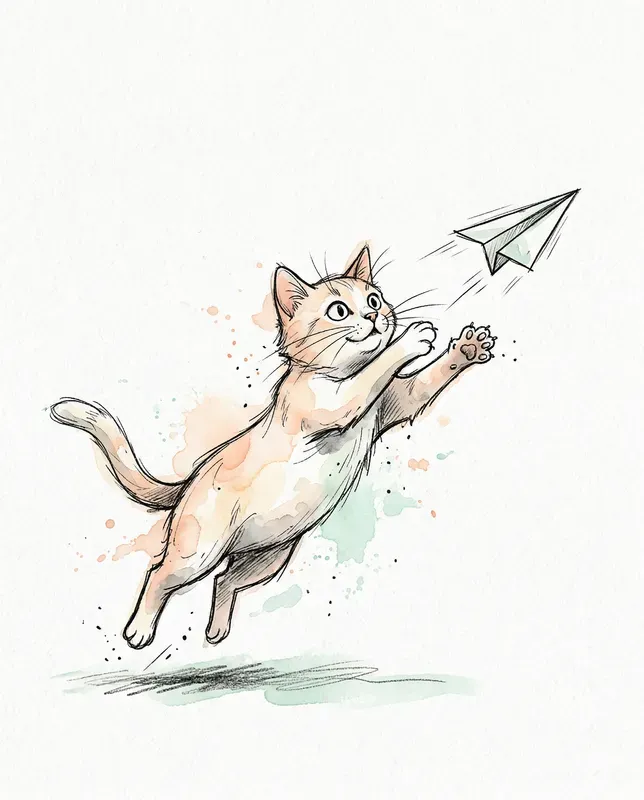 Whimsical Sketchy Storybook Clipart