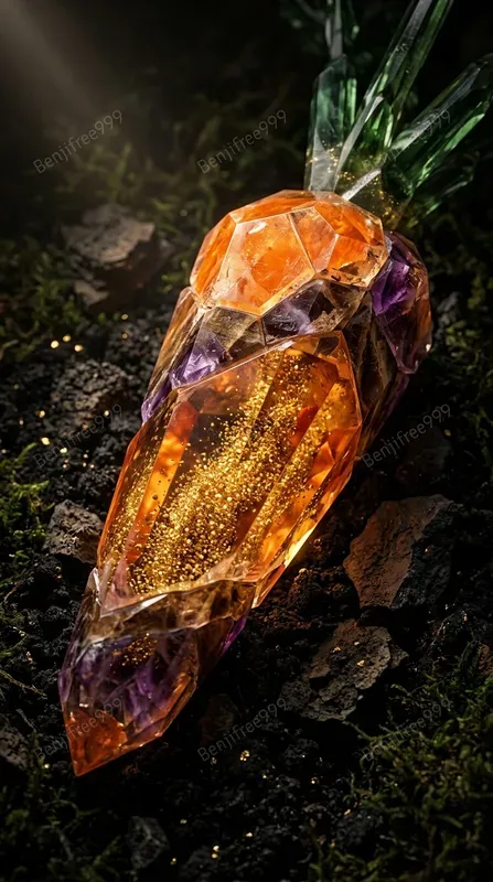 Hyper Realistic Gem Crystal Objects