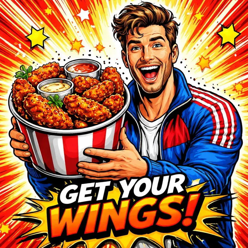 Iconic Faces Pop Art Food Posters