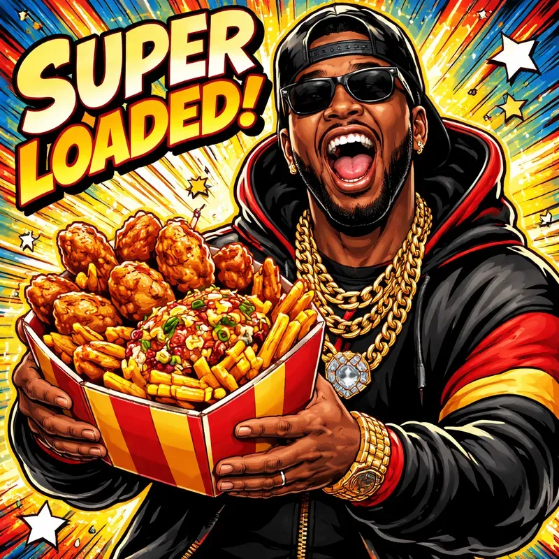 Iconic Faces Pop Art Food Posters