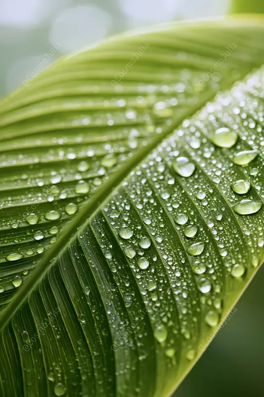 Dewy Botanical Macro Photography