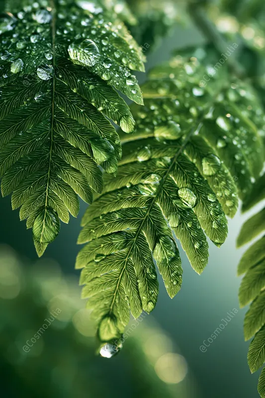Dewy Botanical Macro Photography