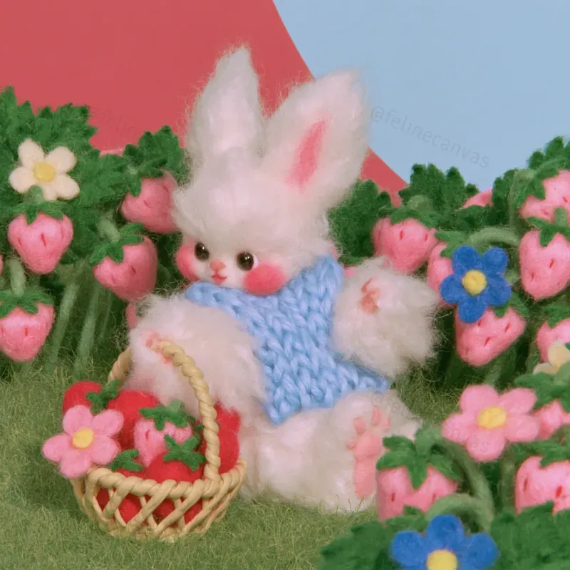 Needle Felted Miniature Diorama Art