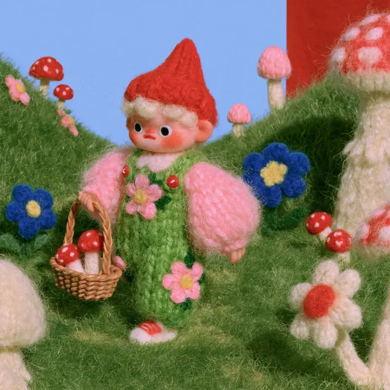 Needle Felted Miniature Diorama Art