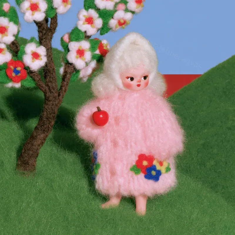 Needle Felted Miniature Diorama Art