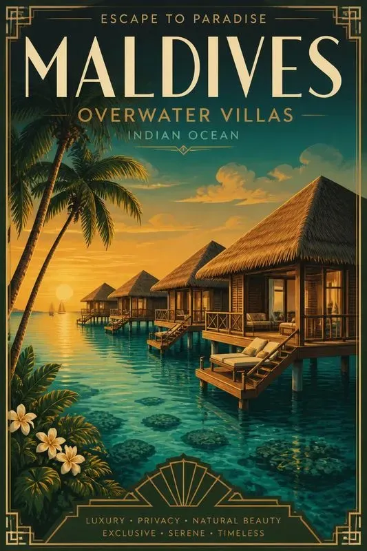 Luxury Resort Poster Creators