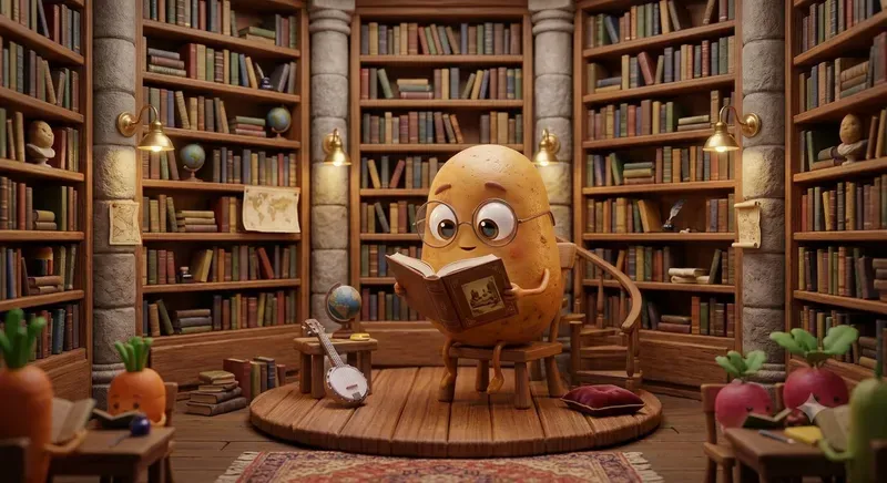 Whimsical 3D Veggies Adventures