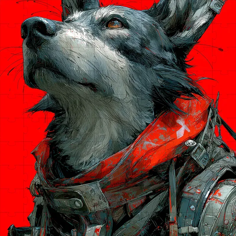 Manga Cyberpunk Gritty Concept Art